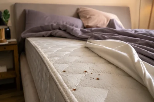 causes des punaises de lit dans le matelas