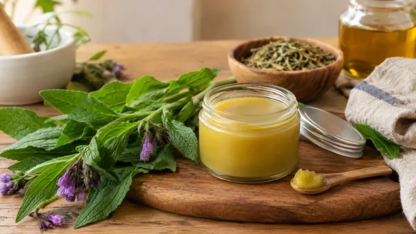 Baume à la consoude : le soin sauvage et naturel de nos grands-mères
