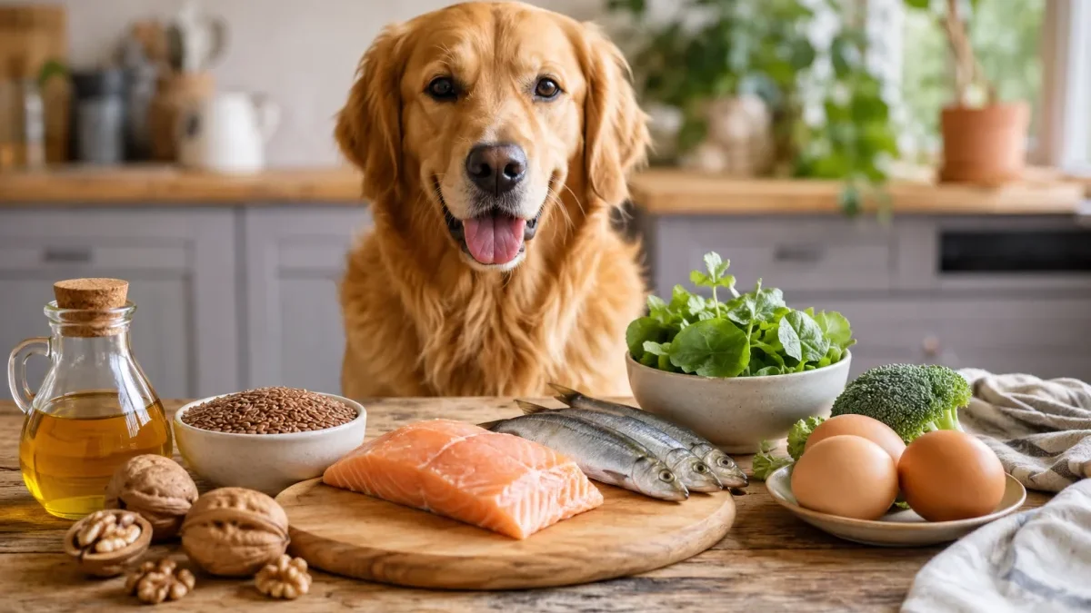 Choisir les oméga-3 pour un chien de façon naturelle