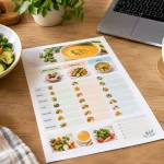 Idée de menu pour colon irritable en PDF avec recettes douces