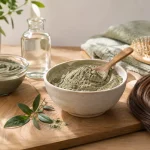 L&rsquo;argile verte pour les cheveux : le guide d&rsquo;un soin naturel purifiant