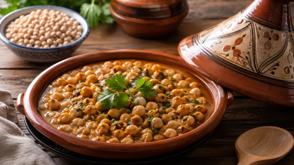 Ma recette marocaine de pois chiches bio et bien réconfortante